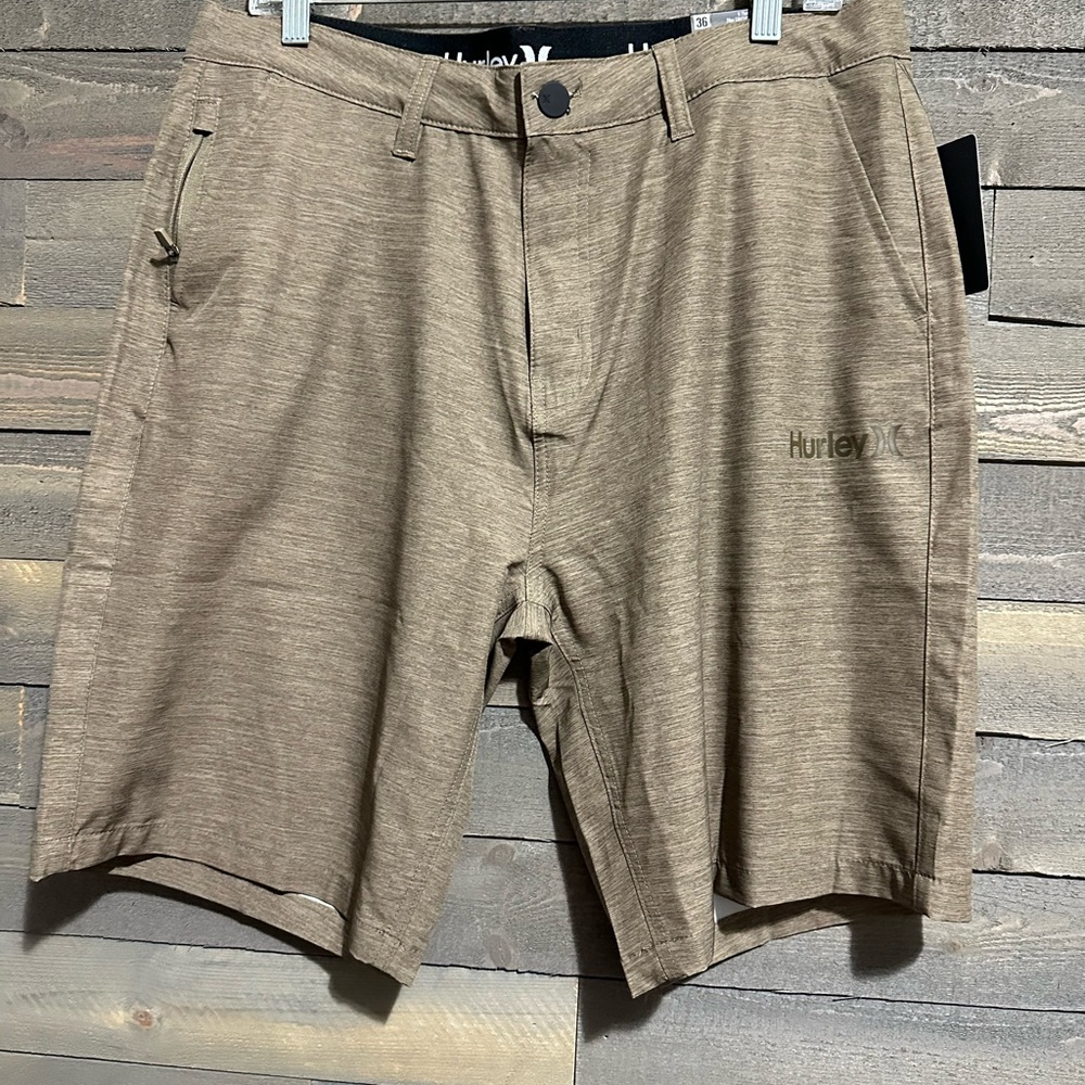 Hurley Men's Brown Hybrid Shorts